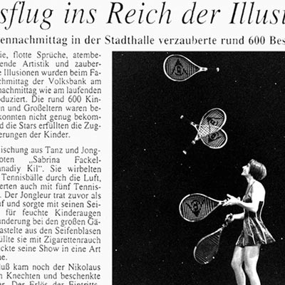 Ausflug ins Reich der Illusion