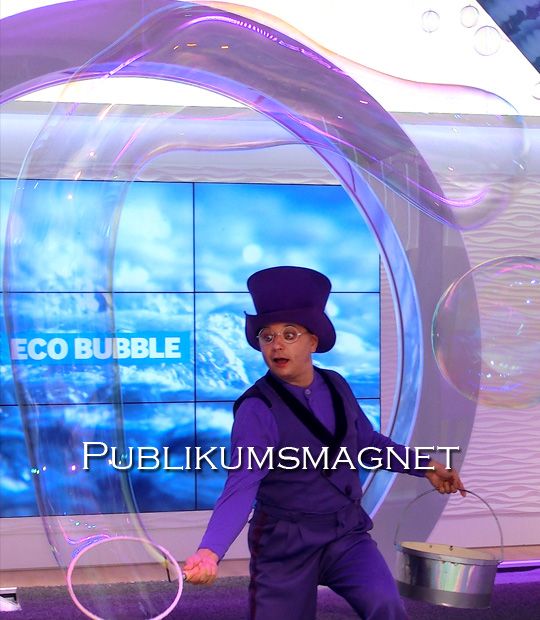 Fröhlicher Showact für Ihren Messestand
